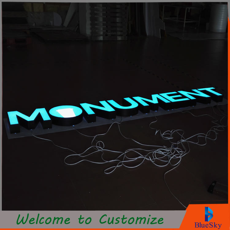 competitive price outdoor led channel letter sign for Singapore