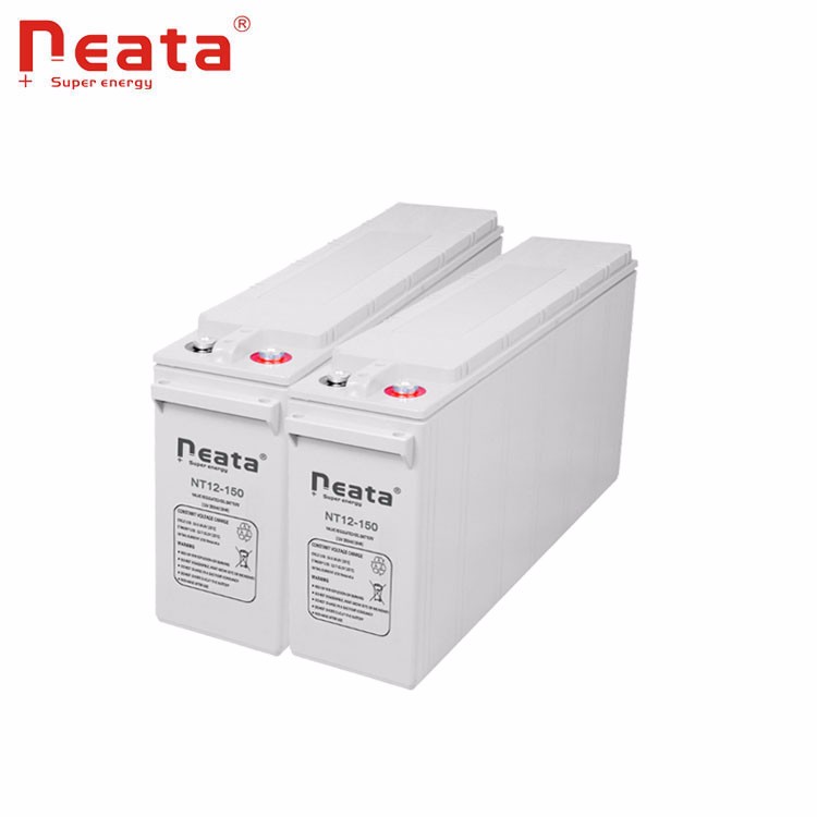 front terminal 12v150ah AGM/GEL deep cycle rechargeable lead acid solar battery