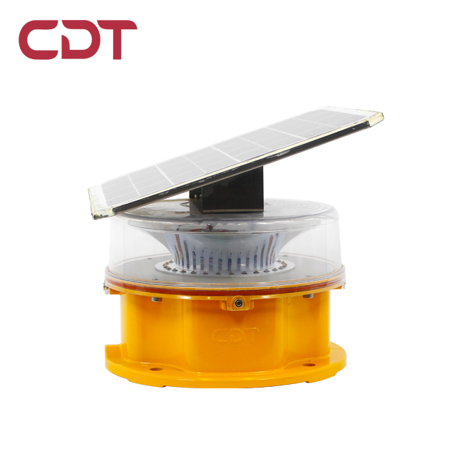 IP68 LED Waterproof Solar Energy Aviation Obstruction DC 12V ICAO FAA Standard Solar Navigation Light