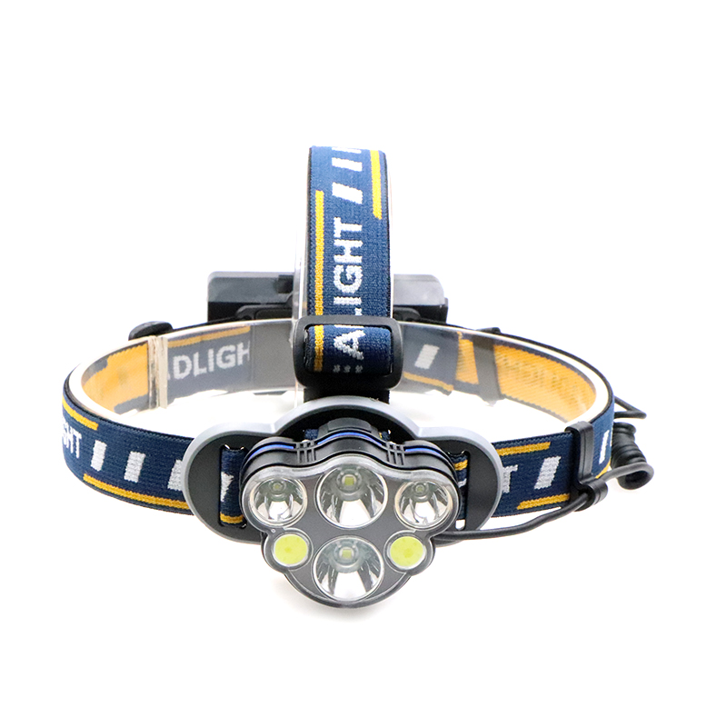 High Power Bright Light Head Lamp 18650 Battery COB LED Headlamp Light For Hunting Fishing Camping