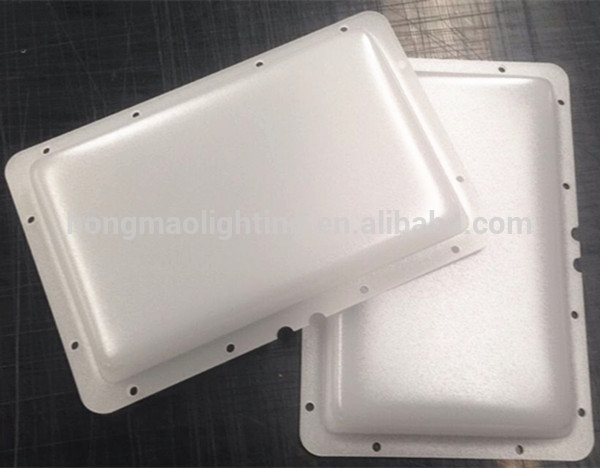 203mm customized led flood light lens cover transparent pc cover streetlamp cover
