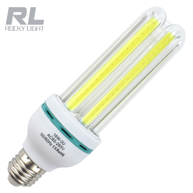 3000K 6000K LED U shape bulb 85-265V E27 high quality glass COB light