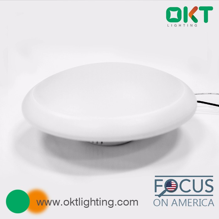 Slim ceiling lighting surface mounted downlight for bathroom lighting