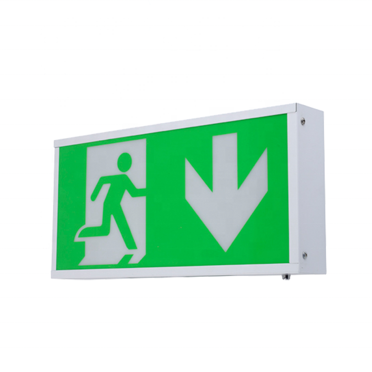 Best price safety emergency aluminum exit sign