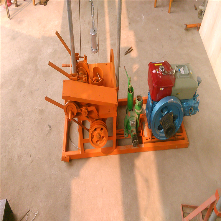 china-made electric diesel drive mini water well drill rig for home use