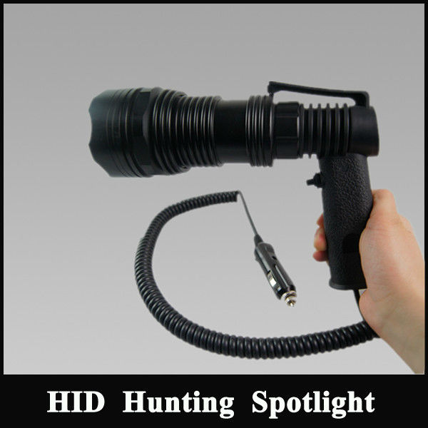 Ultra bright handheld 35w Xenon light Rechargeable waterproof 12v Searchlight Portable equipment for hunting searching
