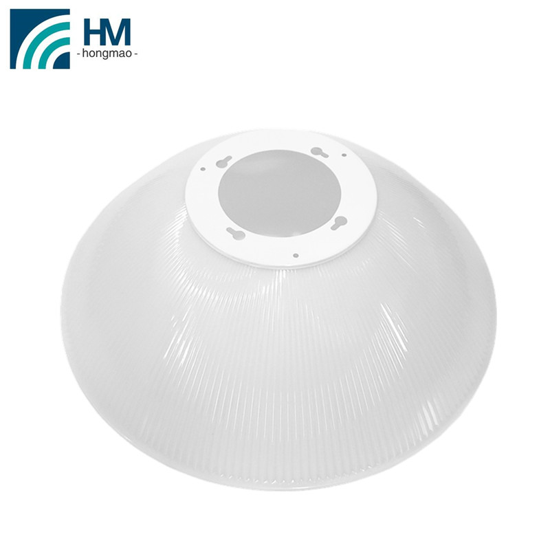 fast delivery time supplier waterproof 100w led hanging high bay light transparent reflector 410mm 16''