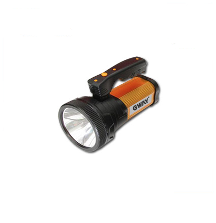 Portable 10W Led Searchlight  Aluminum and ABS Plastic Body With 2 USB Socket