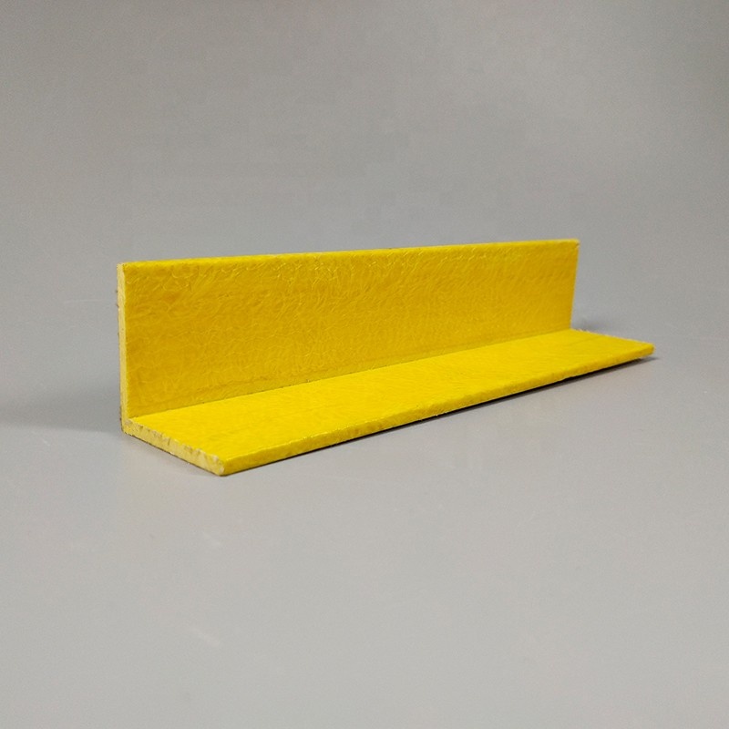 50mm*50mm*3mm plastic pultruded frp angle fiberglass angle