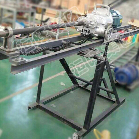 Hard rock or earth soil drilling portable electric rock drill