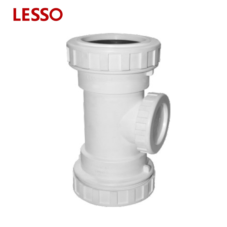 LESSO Silencing Sanitary Tee UPVC Drainage pipe fitting