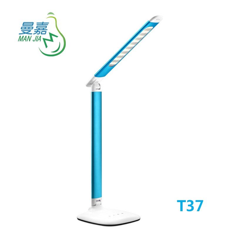 Wholesale led eye protected learning table lamp , 6W/2 color temperatures dimmable foldable touch desk light for study