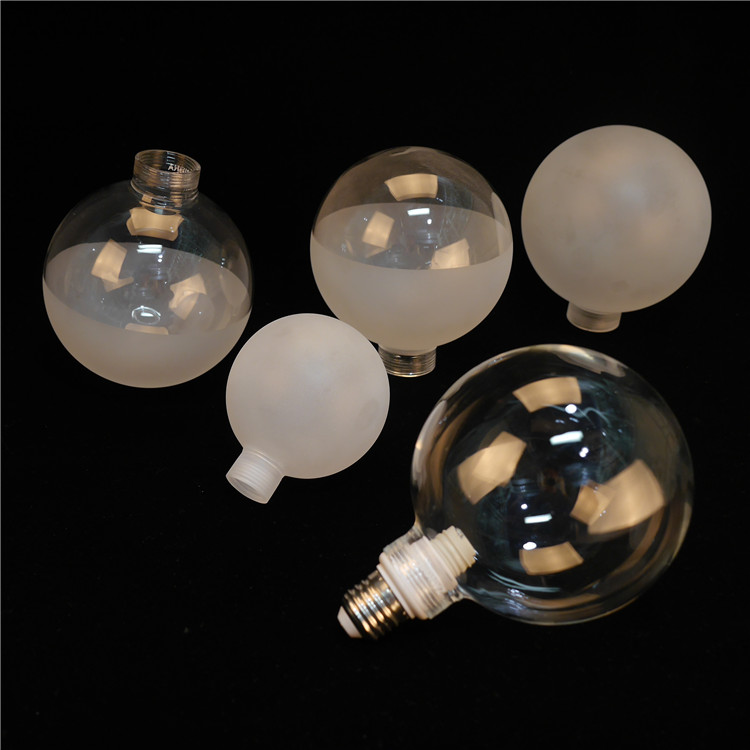 Clear / Frosted Glass Ball Bulbs With Customized Thread G9/ E27 Globe