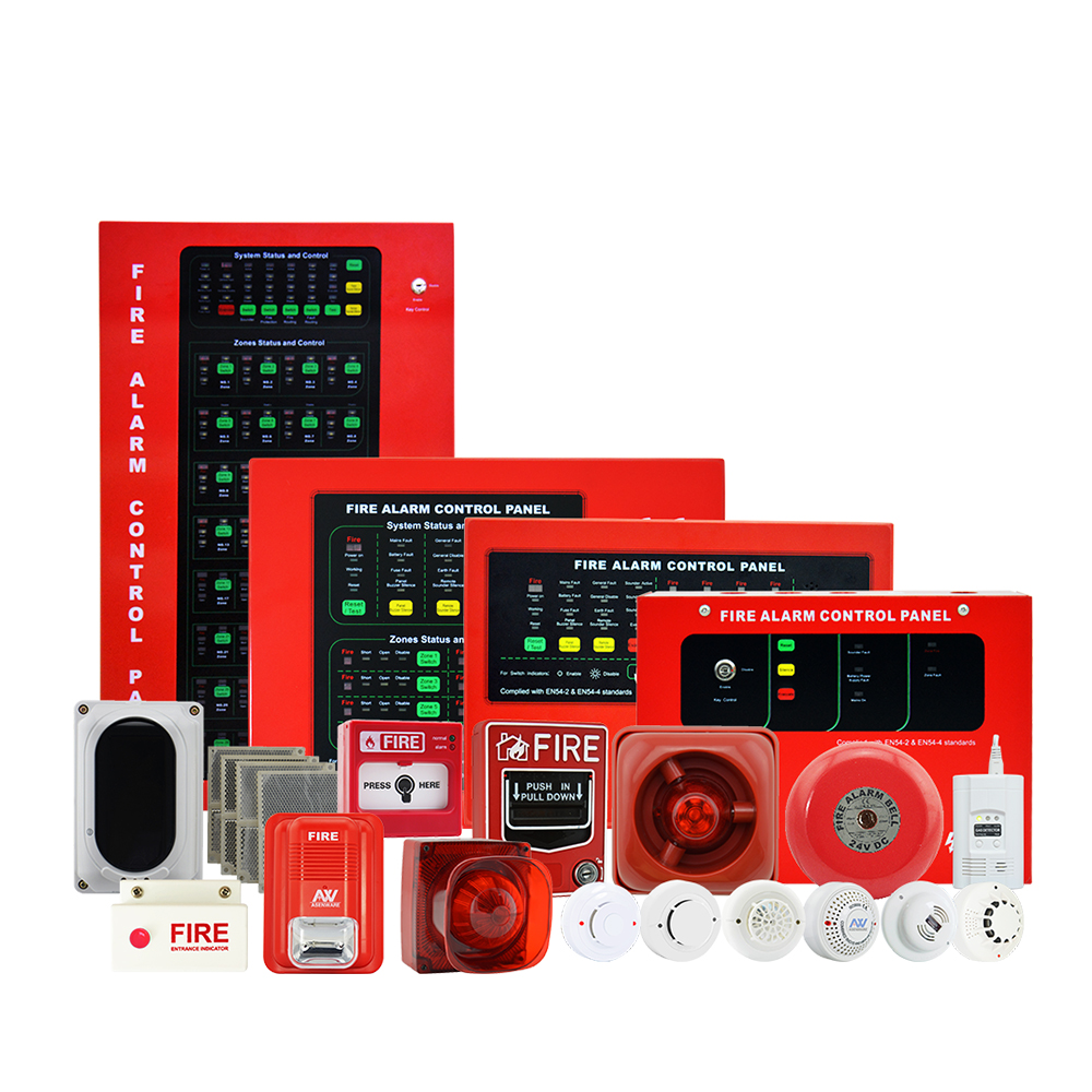fire alarm elevator addressable conventional building system