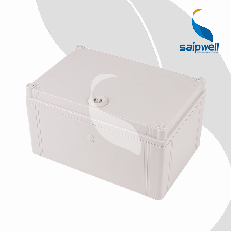 Saipwell/Saip IP67 Lock hinge type Plastic box/dustproof/waterproof enclosure