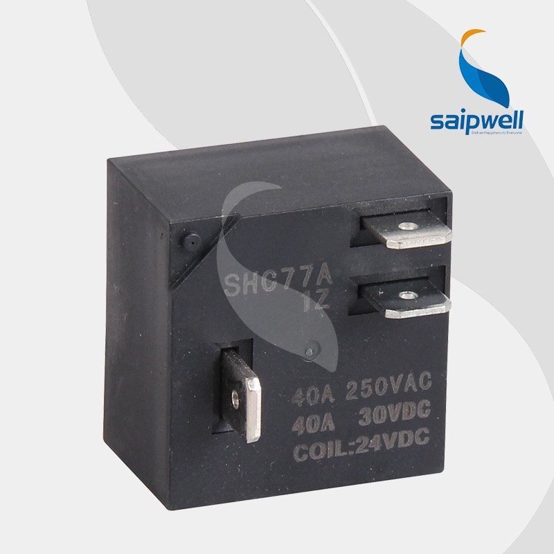 SAIPWELL/SAIP Factory Price 5 Pin 40A Waterproof Electrical Power PCB Relay