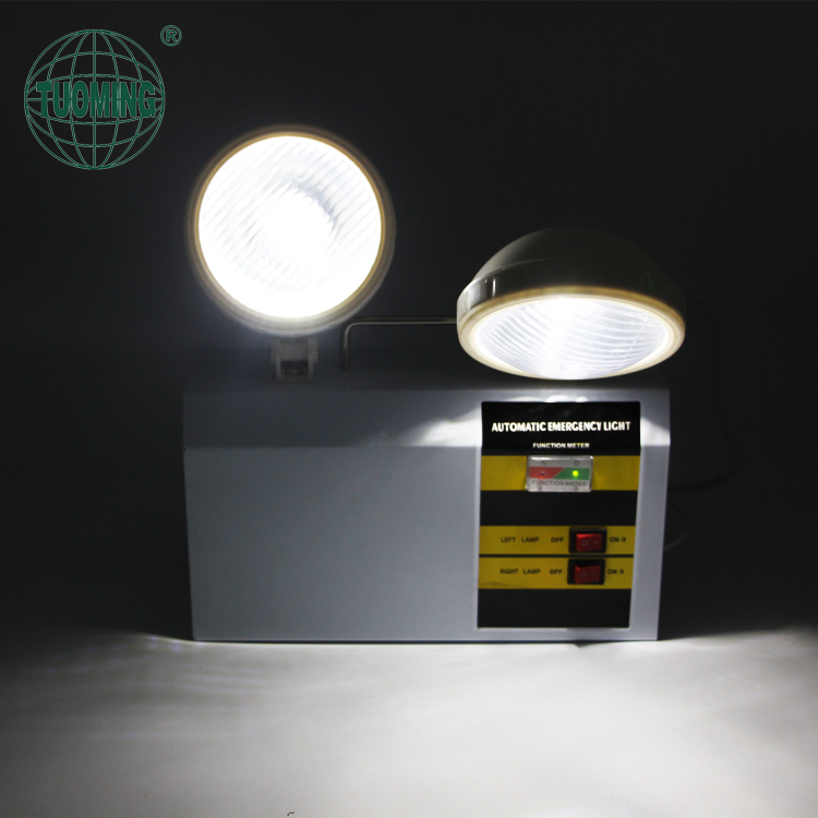 double heads emergency light led NI-CD 3.6V 800mAh 5730SMD twin spot rechargeable led emergency light