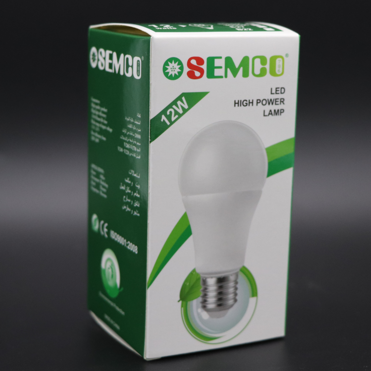 A70 12W emergency bulb, rechargeable A shape home using lamp, recharging LED lighting indoor using