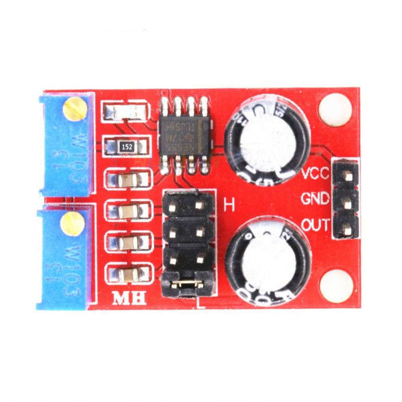 NE555 Pulse Frequency Duty Cycle Adjustable Module Square Wave Signal Generator