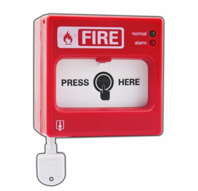 New design conventional fire alarm resettable manual call point