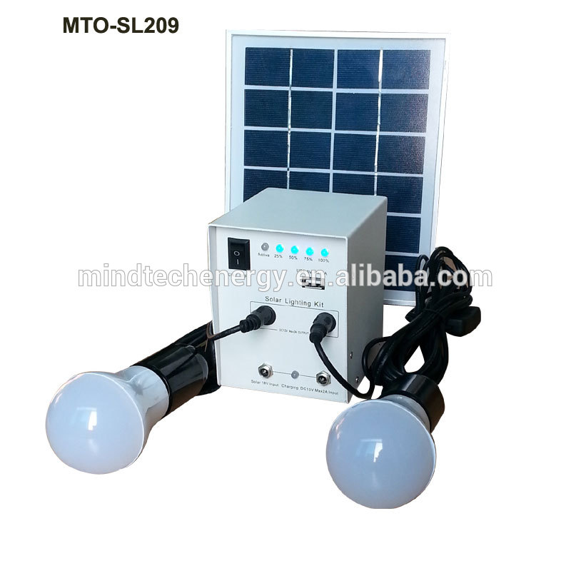 SL209 mini solar lighting system