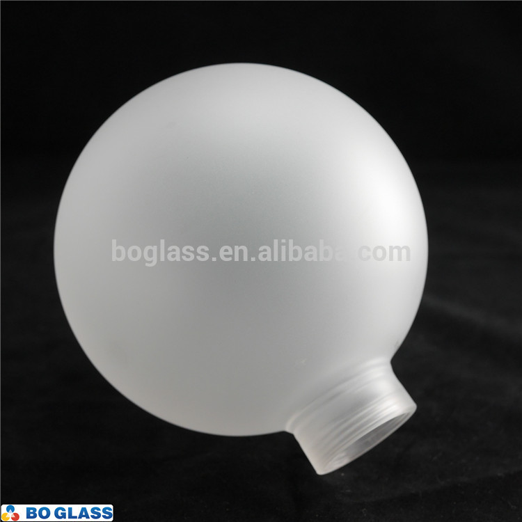 China supplier borosilicate frost glass bulb for indoor lighting wholesale