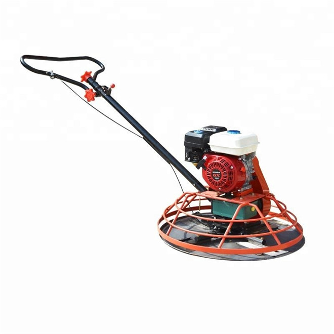 HW Walking Type 60 90 100mm gasoline Concrete Power Trowel for sale