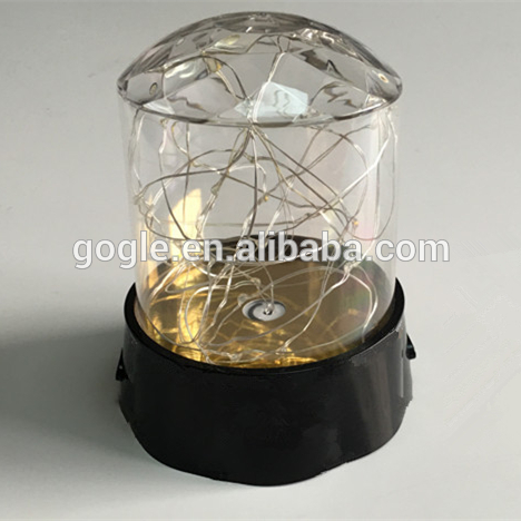 Fire tree silver lantern night light Romantic adornment small night light