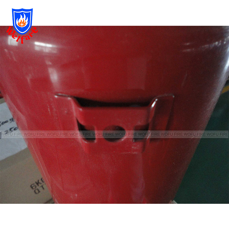 Extinguisher stand for 2PCS fire extinguisher use