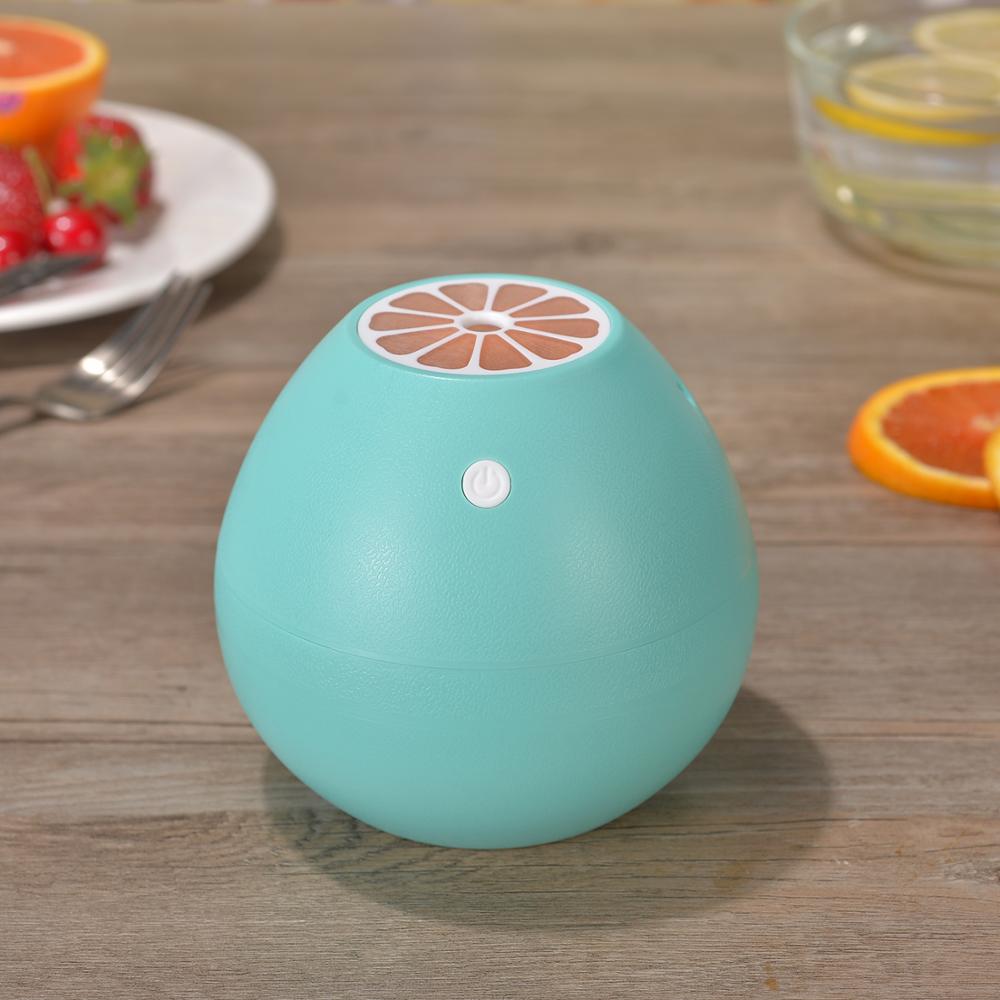 RD607 Night light Fruit Orange humidifier USB  yellow humidifier ultrasonic humidifier 400ml for Office Desktop