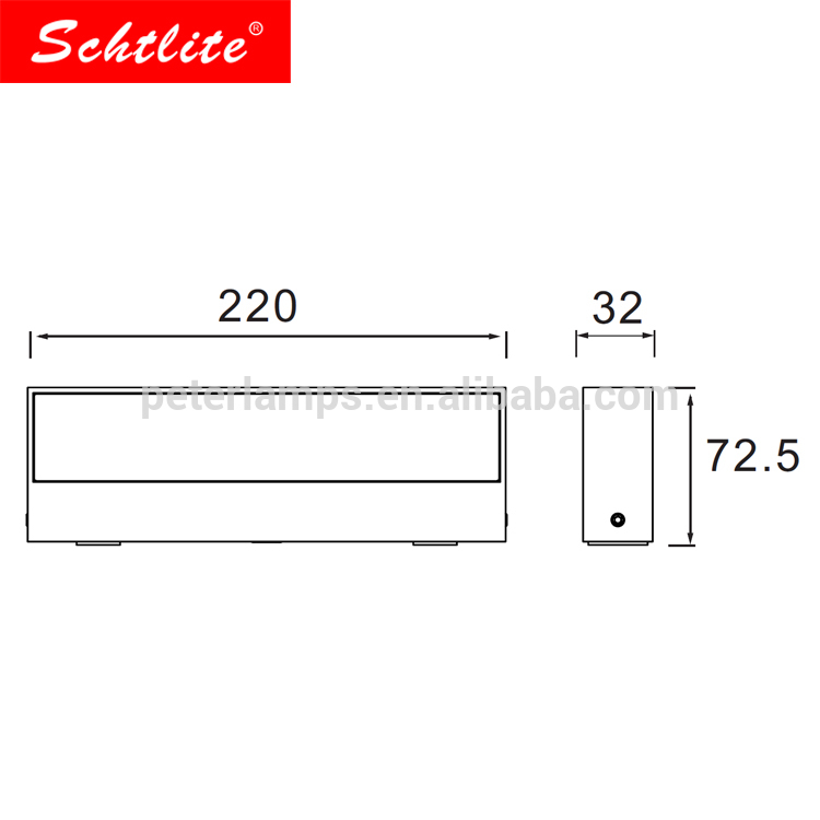 KAIS.S2 CE Approved NO MOQ Surface Mounted Led Light