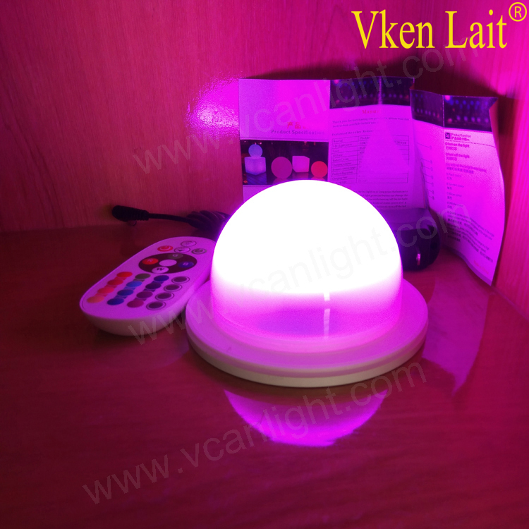 Restaurant Decoration Small Under Table Battery Light