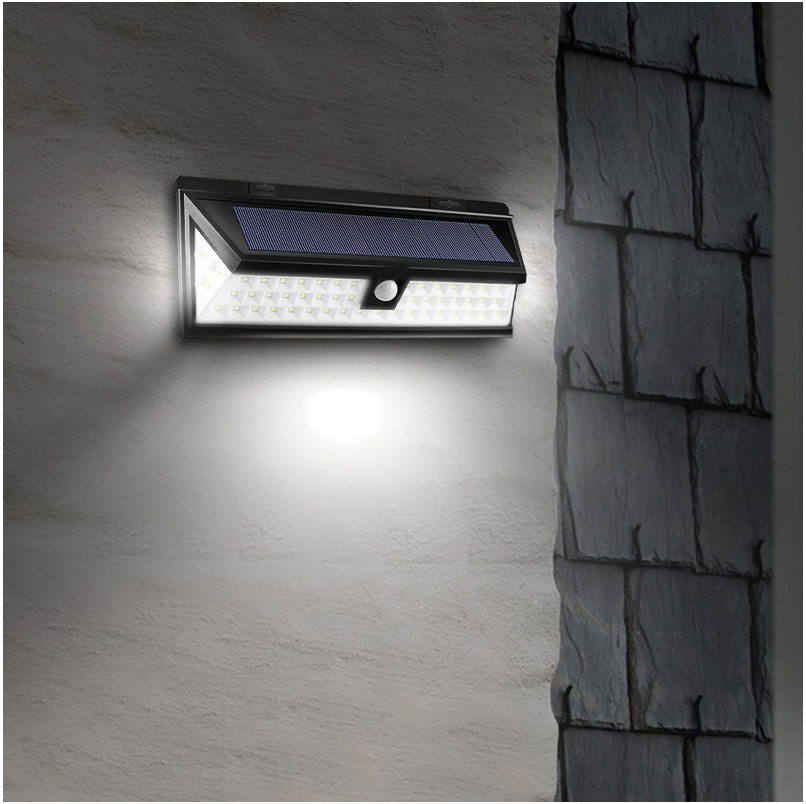 HOWPOW Super bright 54 Led Waterproof garden Solar motion sensor light