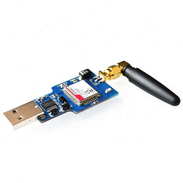 USB to GSM Serial GPRS SIM800C Module With BT Sim900a Computer Control Calling With Antenna