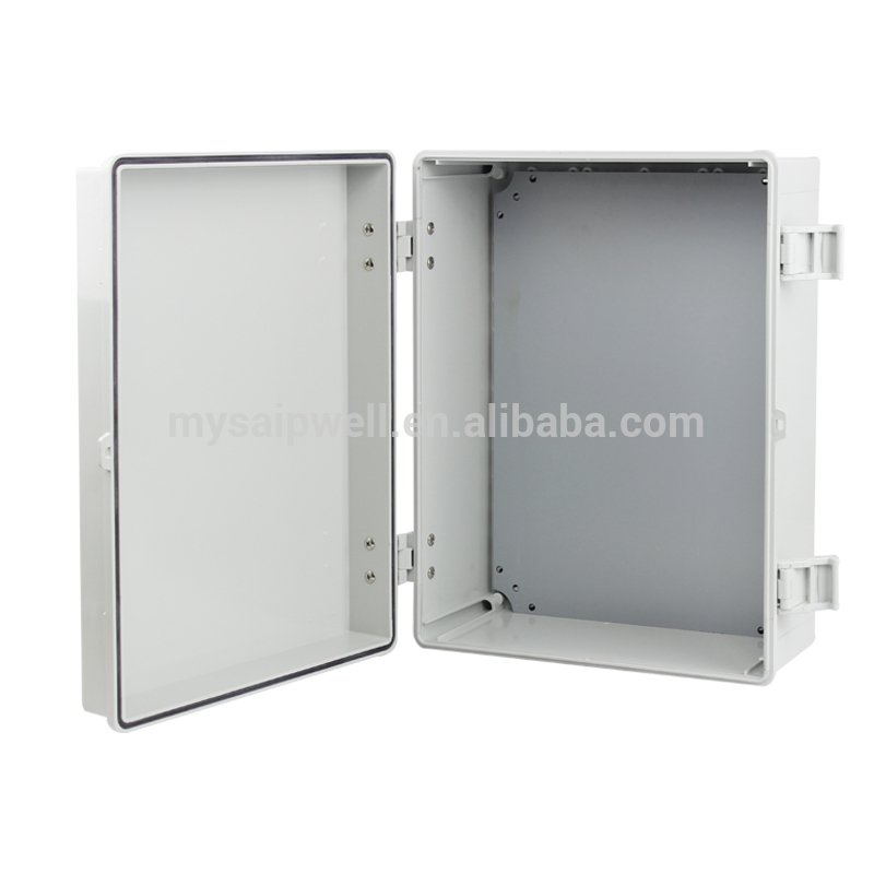 SAIPWELL Plastic Polycarbonate PC IP66 Outdoor Electrical Panel Box