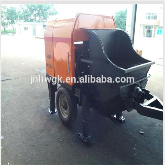 10M3/H static concrete pump /portable concrete pump hot sale