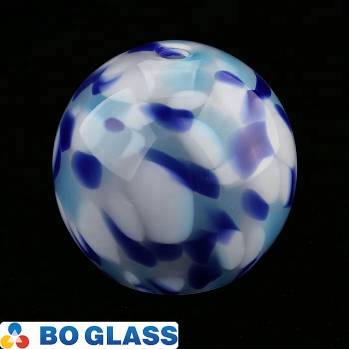 Handblown Globe Color Glass Lamp Shade