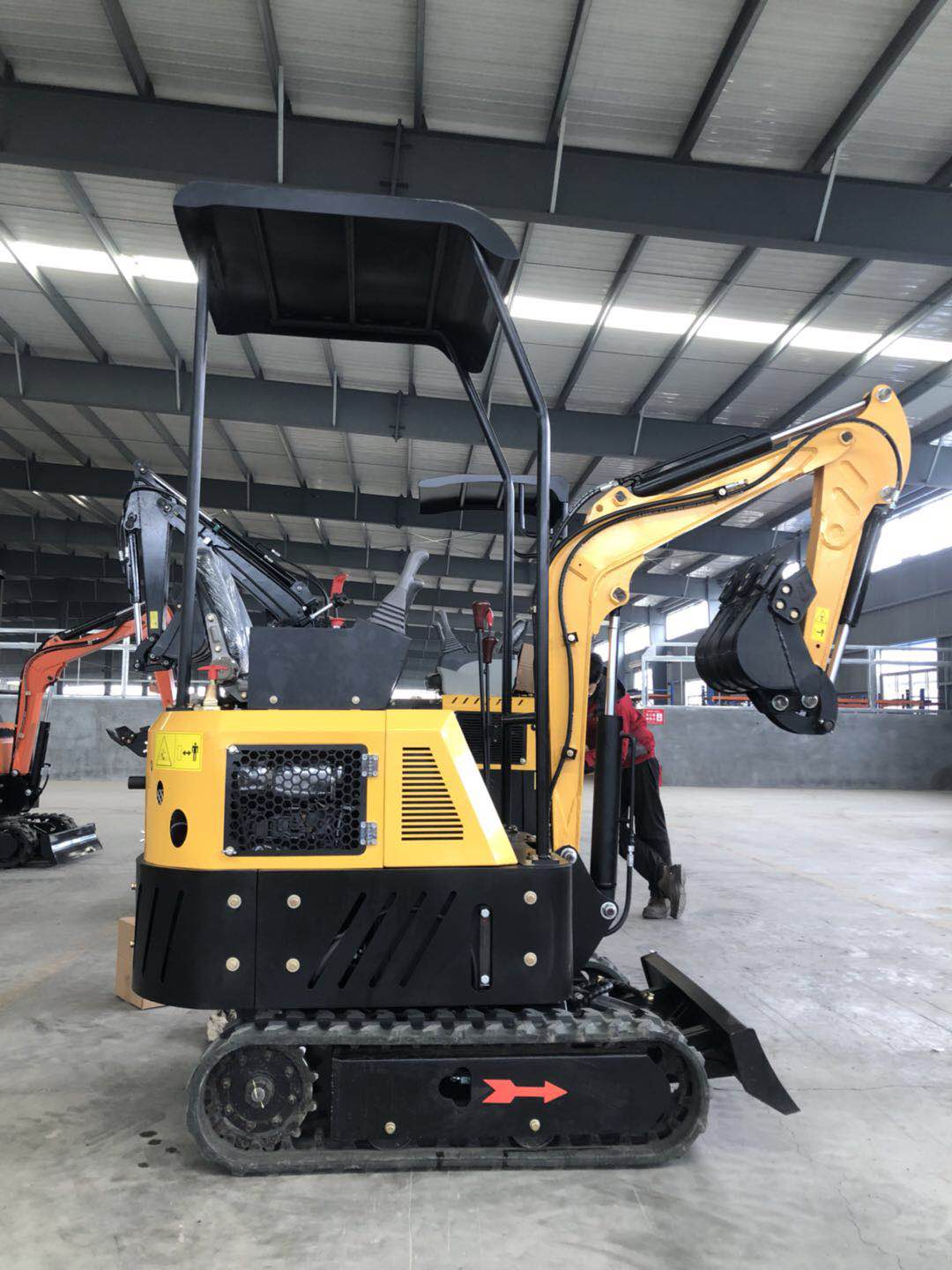 Hot new products mini small excavator digger with 360 degree rotation for factory price