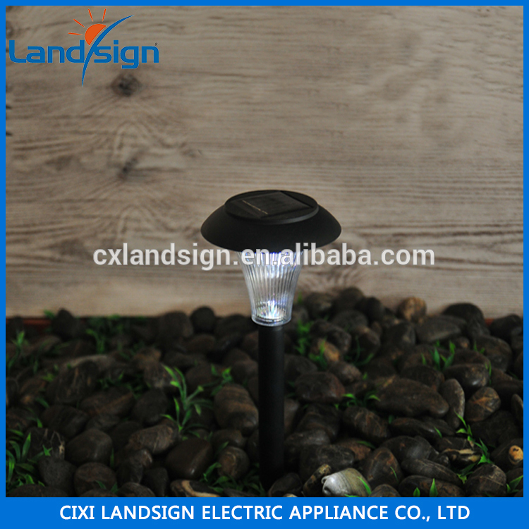 2019 Cixi landsign High Quality  Solar Powered Led Lights Low Voltage Plastic Solar Path Light