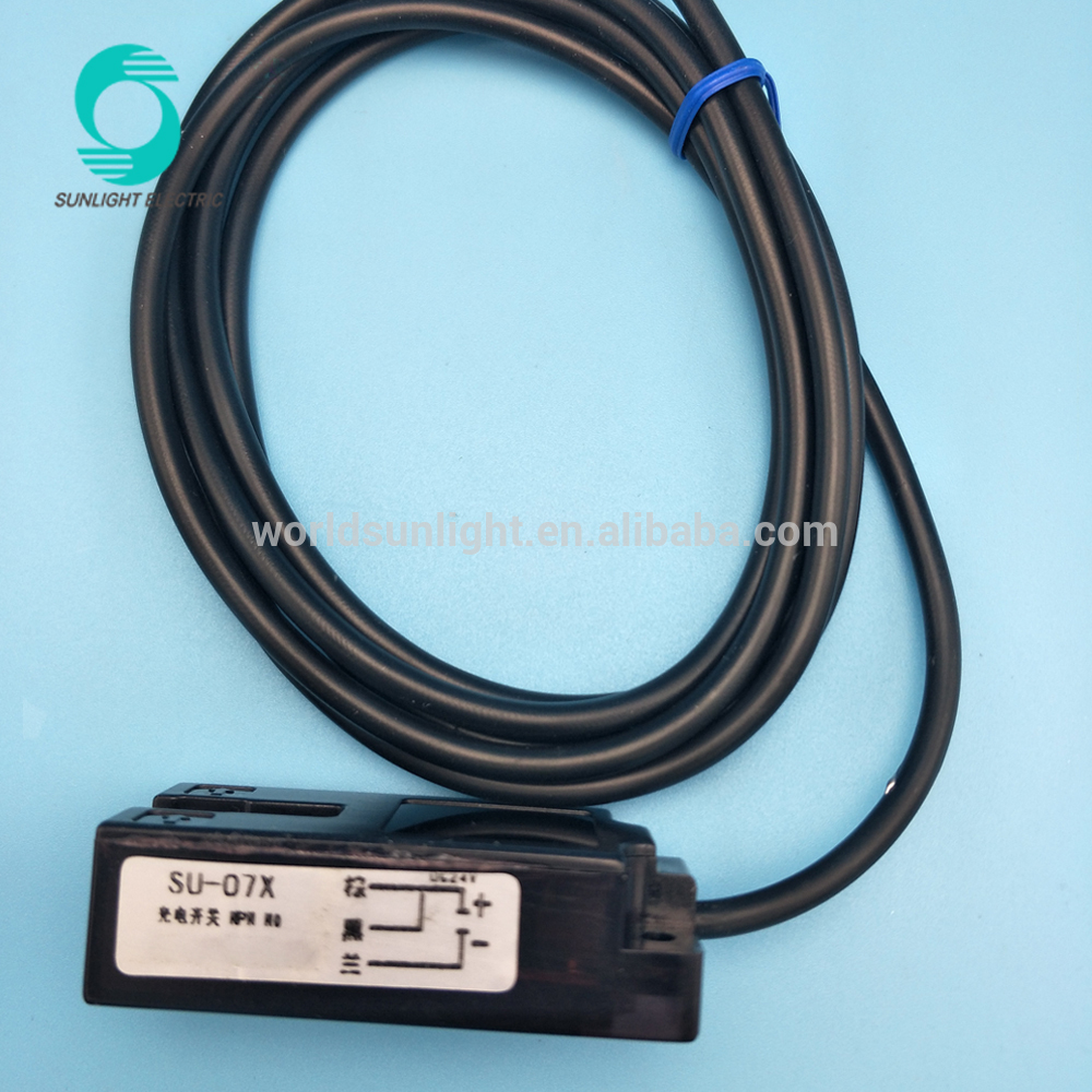 SU-07X 7mm NPN NO 10-30vdc U type Inductive Proximity Photoelectric sensor Optoelectronic Switch