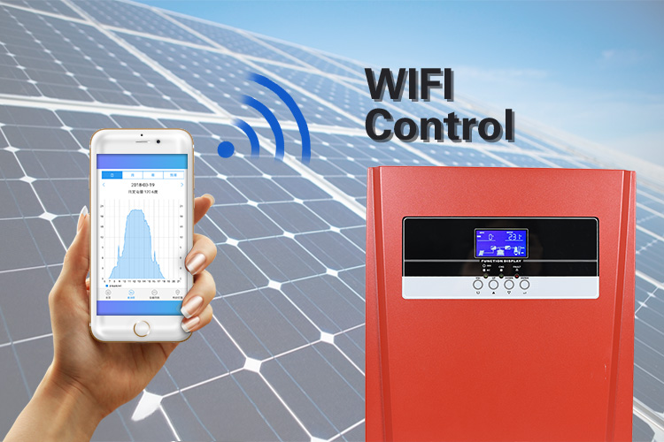 1.5kw 2.5kw 5kw 48v hybrid solar inverter for home