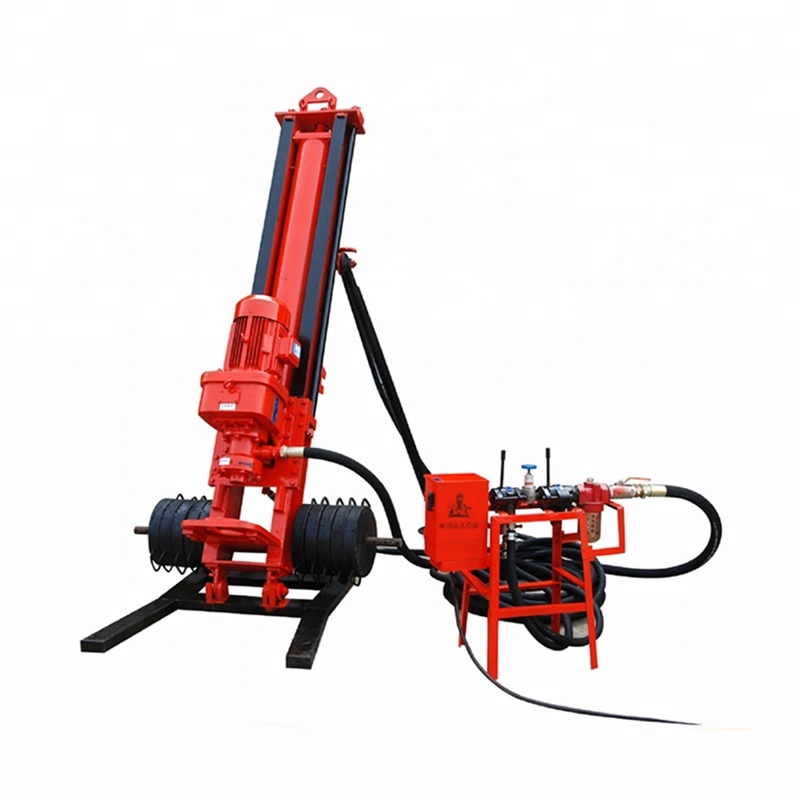 Air DTH water well bore hole drilling rig