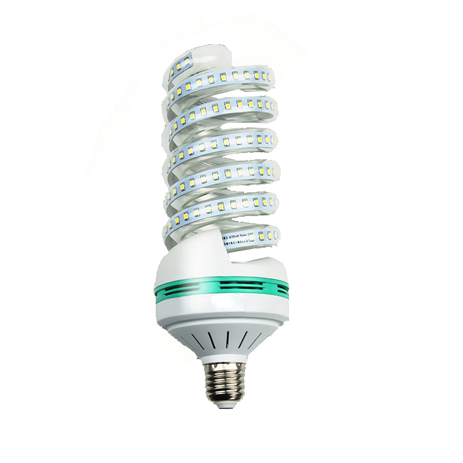 wholesale led energy saving E27 lamp base 5w 9w 12w 16w 24w 30w 36w 40w2. led bulb sprial shape