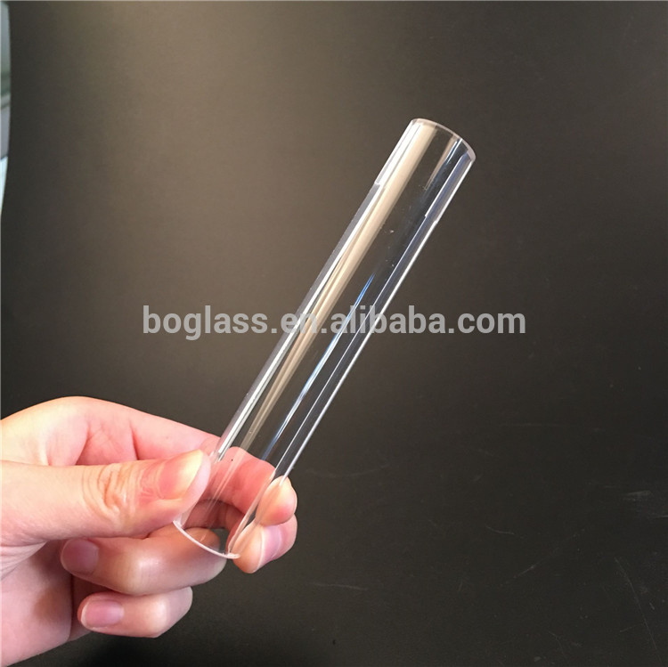 BO GLASS direct sales half-cylinder glass/Quartz/glass crack pipe