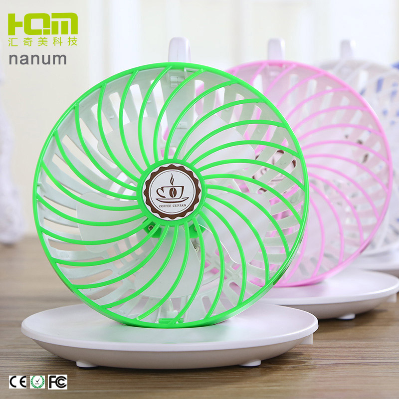 Coffee cup mini fan Cute fashion new idea electronic product