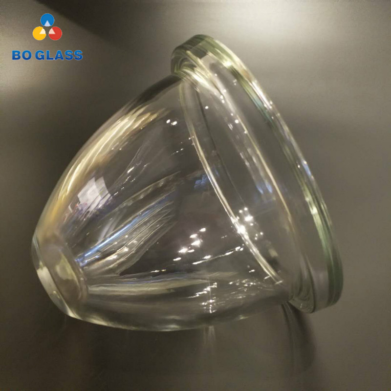 Wholesale Borosilicate Pressed Lighting Cover Glass Shade For Lamps