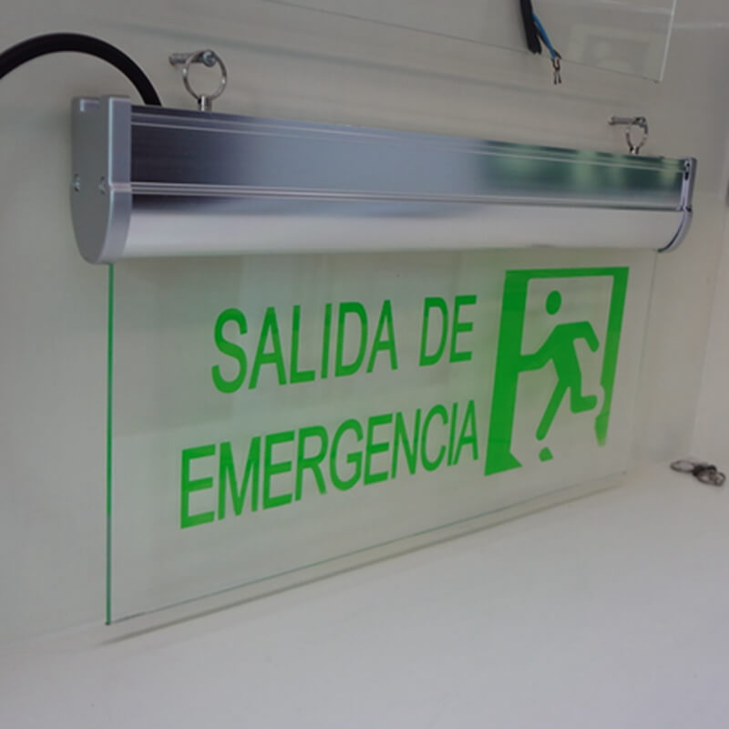 emergency exit light fire alarm emergency exit sign arrow change