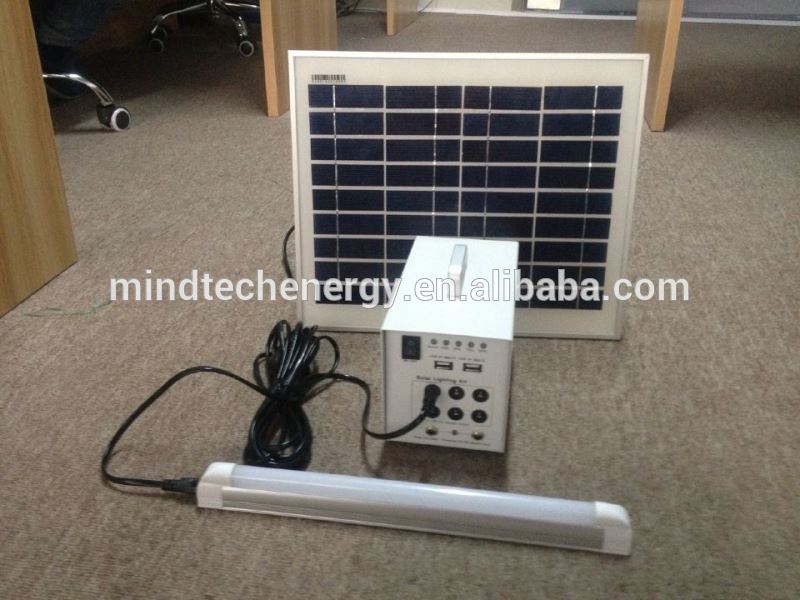 20 watts solar green lighting home system for indoor