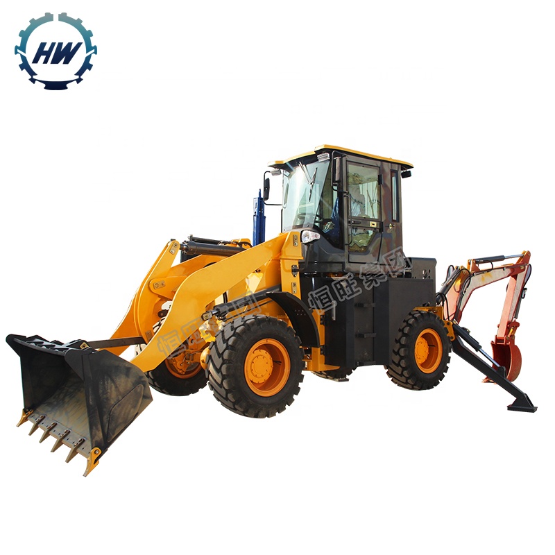 Mini backhoe wheel loader articulated backhoe loader factory price