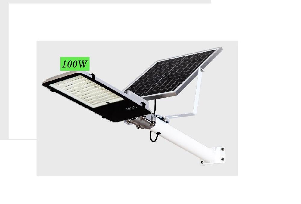 100W New High Quality Price of Solar Street Lights integrated Led Solar Street Light